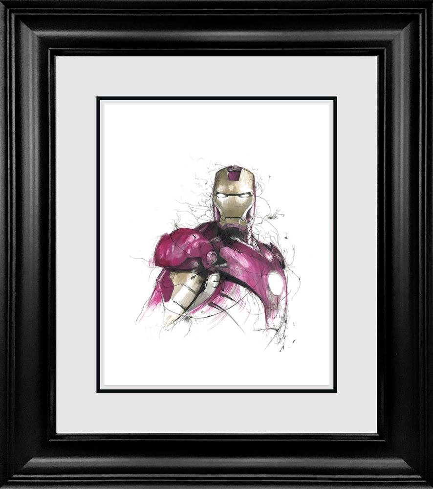 Scott Tetlow - 'Truth Is...I Am Iron Man' - Framed Original Art