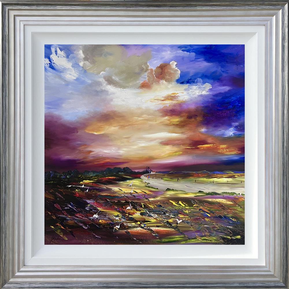 Lillias Blackie -  'The Valley In Waiting' - Framed Original Artwork