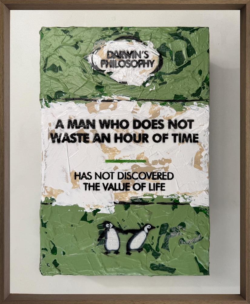 Hue Folk - 'The Value Of Life - Storybook' - Framed Original Artwork