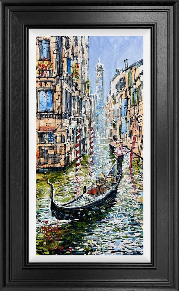 Nigel Cooke - 'The Venice Reflections' - Framed Original Artwork
