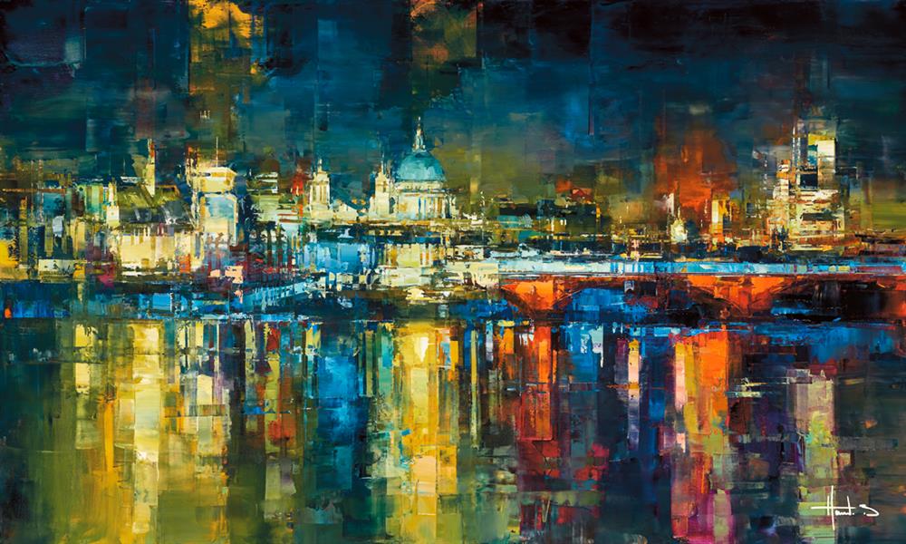 Benoit Havard - 'The View From The Southbank' - Framed Limited Edition