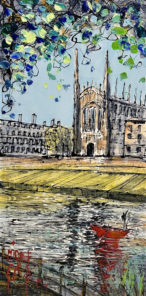 Nigel Cooke - 'The View Of Kings' - Framed Original Artwork