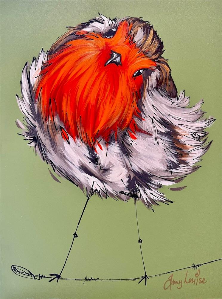 Amy Louise - 'The Visitor' - Framed Original Artwork