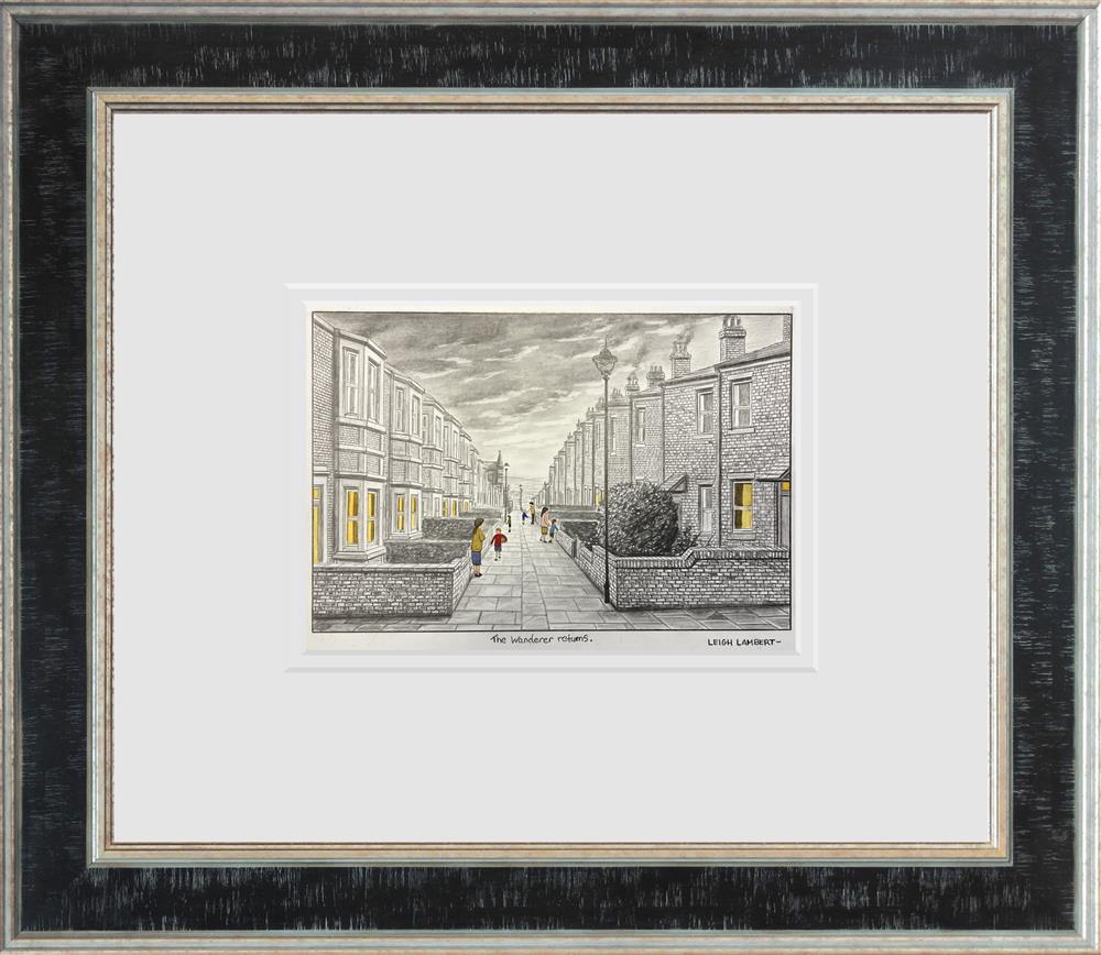 Leigh Lambert - 'The Wanderer Returns'  - Framed Original Artwork
