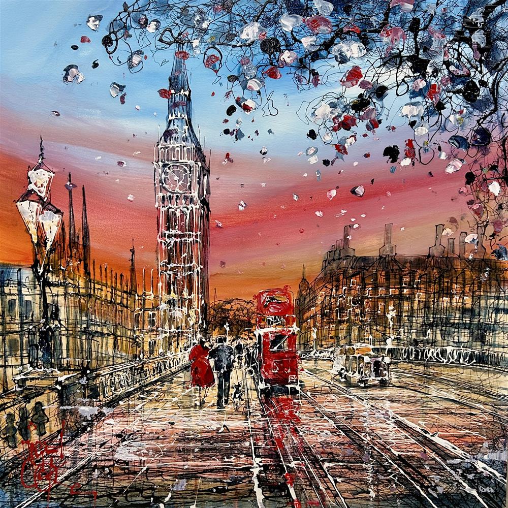 Nigel Cooke - 'The Warmth Of London' - Framed Original Artwork