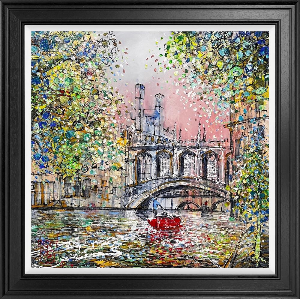 Nigel Cooke - 'The Waters Of Cambridge' - Framed Original Artwork