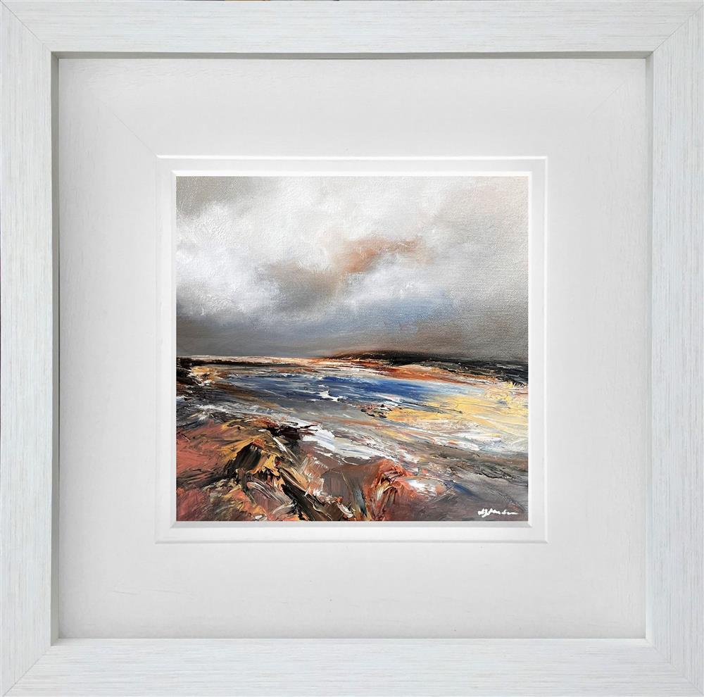 Alison Johnson - 'The Weight Of Golden Clouds' - Framed Original Artwork