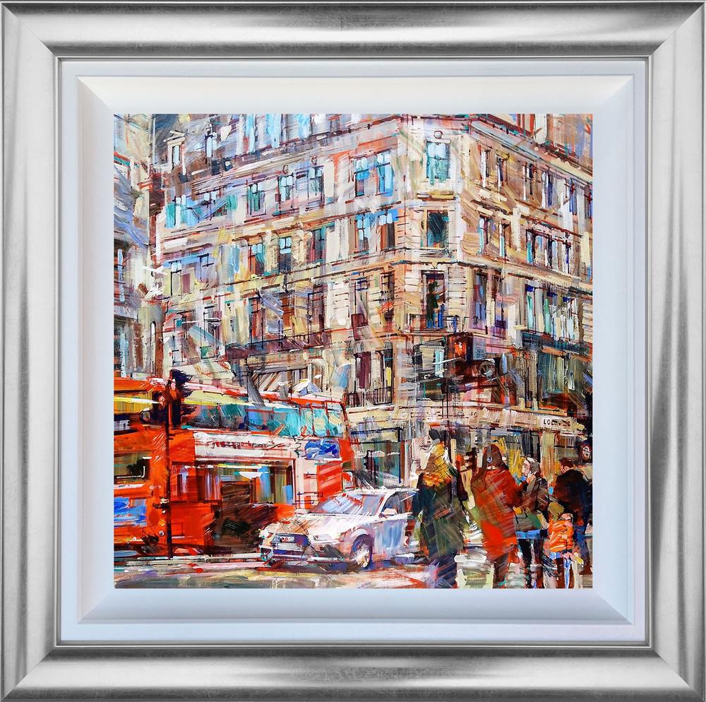 Colin Brown - 'The West End' - Framed Original Artwork