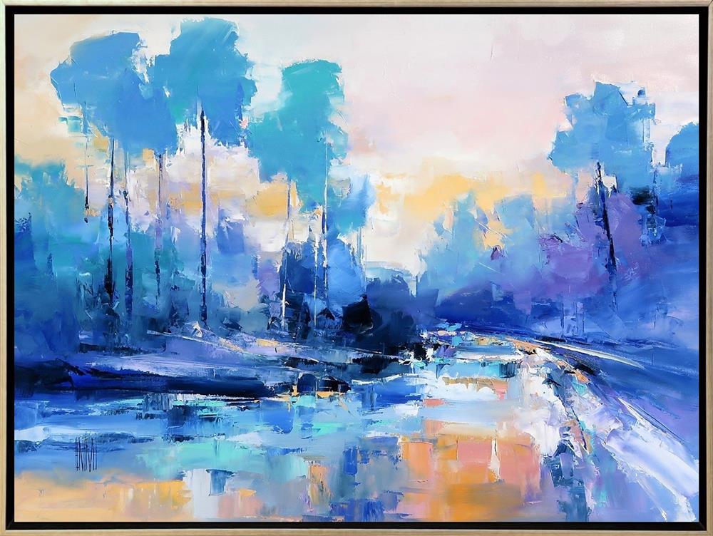 Hervé Lenouvel  'The Whisper Of Water' - Framed Original Artwork