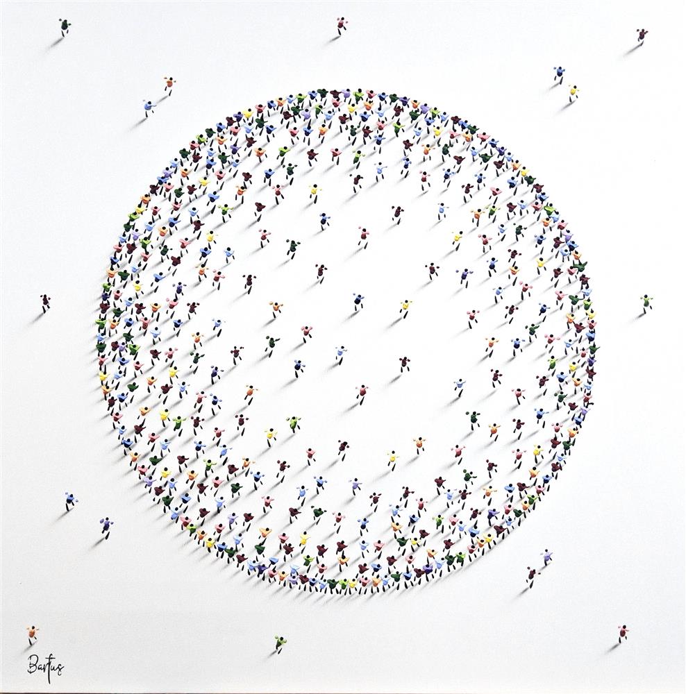 Francisco Bartus -  'The Whole Of Us' - Framed Original Artwork