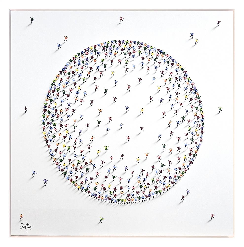 Francisco Bartus -  'The Whole Of Us' - Framed Original Artwork