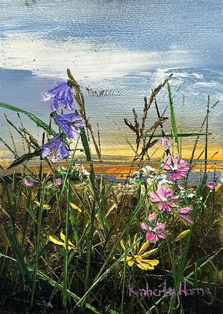 Kimberley Harris - 'The Wild's Soft Embrace' - Miniature series - Framed Original Art