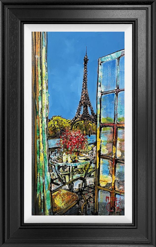 Nigel Cooke - 'The Window Of Love' - Framed Original Artwork