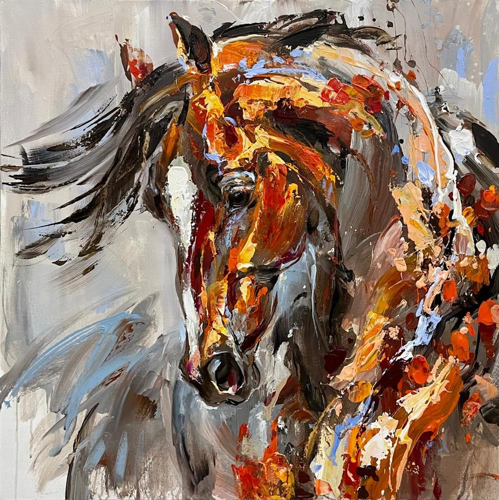 Anna Cher - 'The Winds Of Time' - Framed Original Artwork
