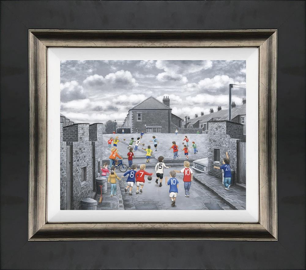 Leigh Lambert - 'The World In Motion' - Canvas - Framed Limited Edition