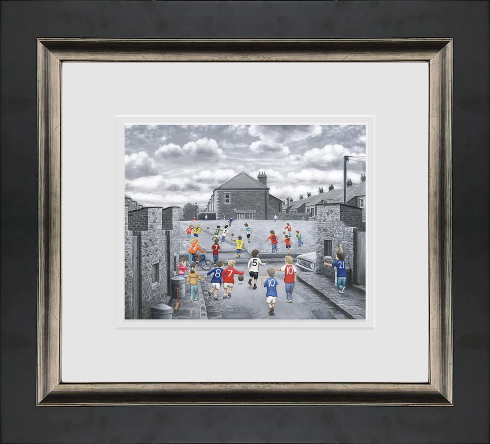 Leigh Lambert - 'The World In Motion' - Paper - Framed Artist Proof