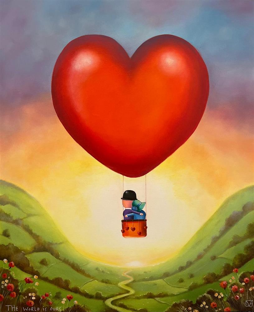 Michael Abrams - 'The World Is Ours' - Framed Limited Edition