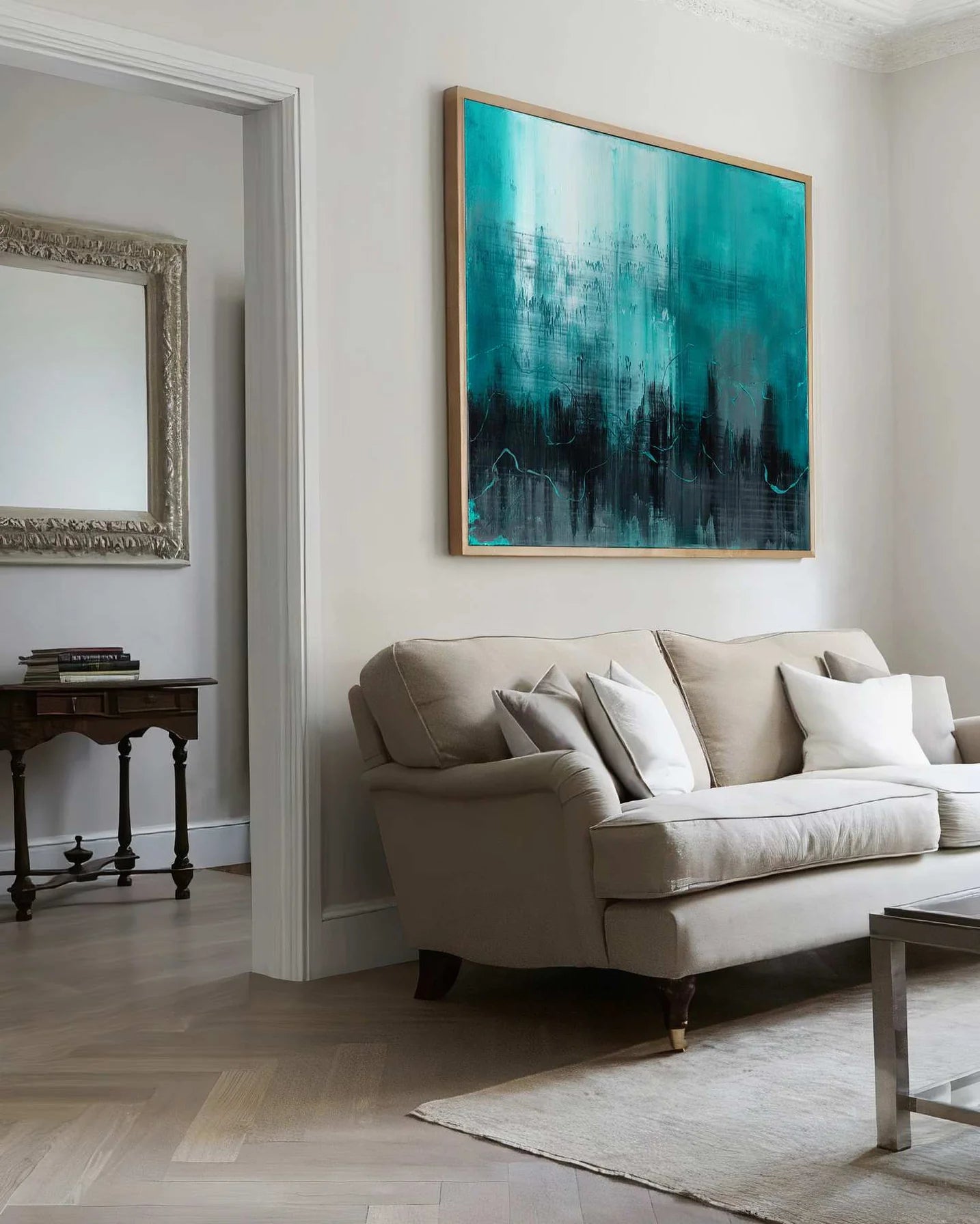 Nemanja Nikolic - 'The Moon Fell From The Sky' - Original Abstract Artwork