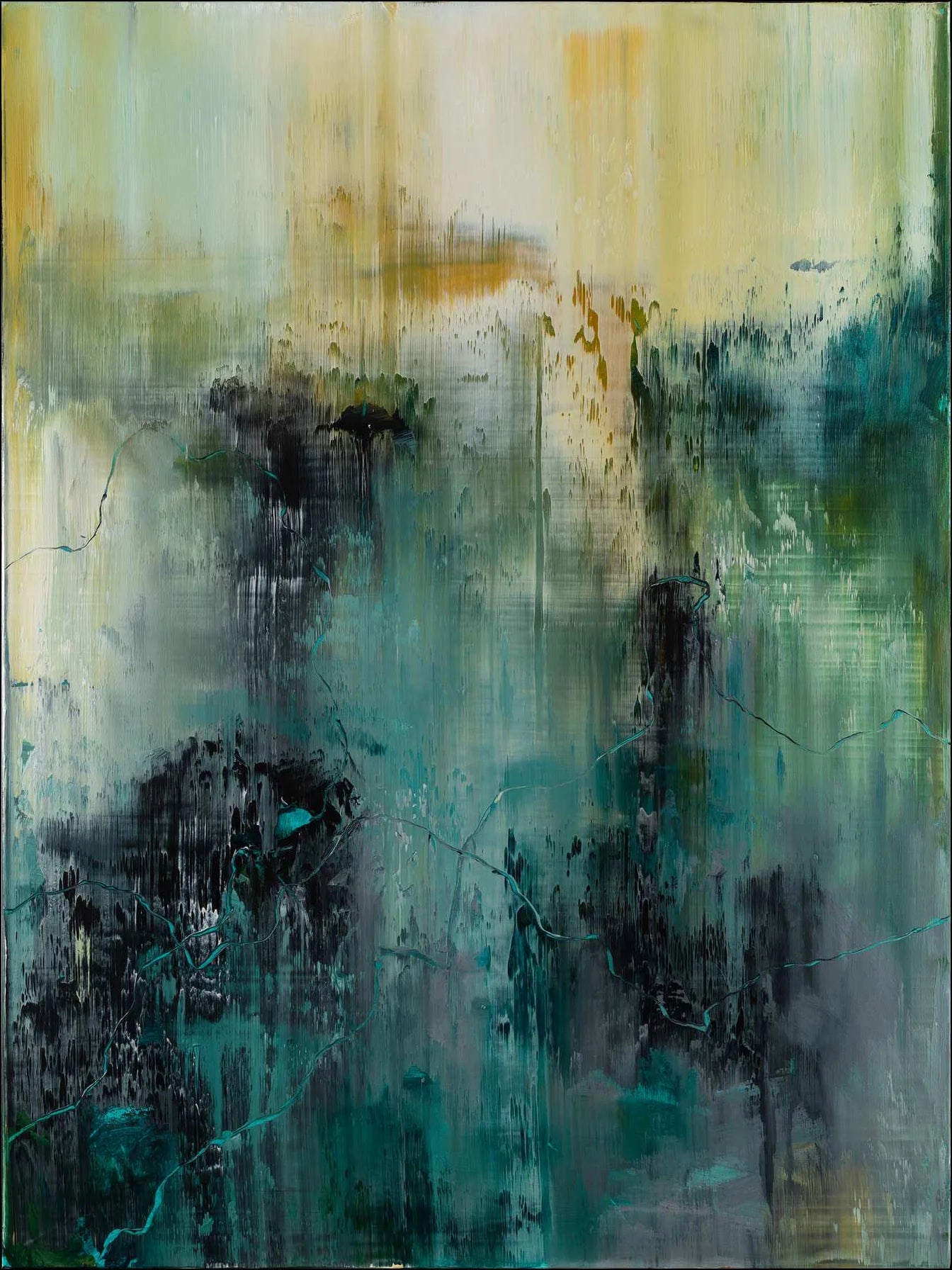 Nemanja Nikolic - 'The Shape Of Time' - Original Abstract Artwork