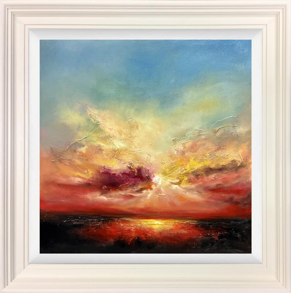Anna Schofield - 'There Is Fire In Me' - Framed Original Artwork