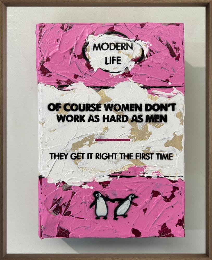 Hue Folk - 'They Get It Right The First Time' - Storybook - Framed Original Artwork