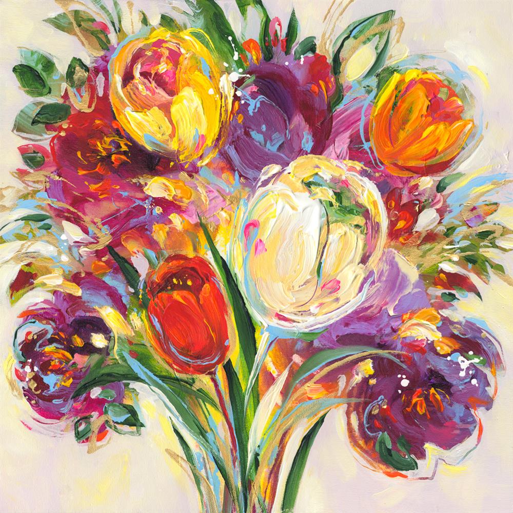 Anna Cher - 'Thinking Of You' - Framed Limited Edition Canvas