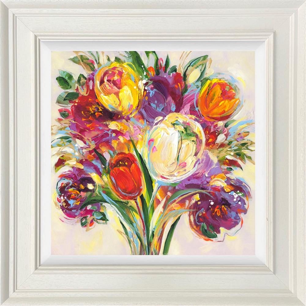 Anna Cher - 'Thinking Of You' - Framed Limited Edition Canvas