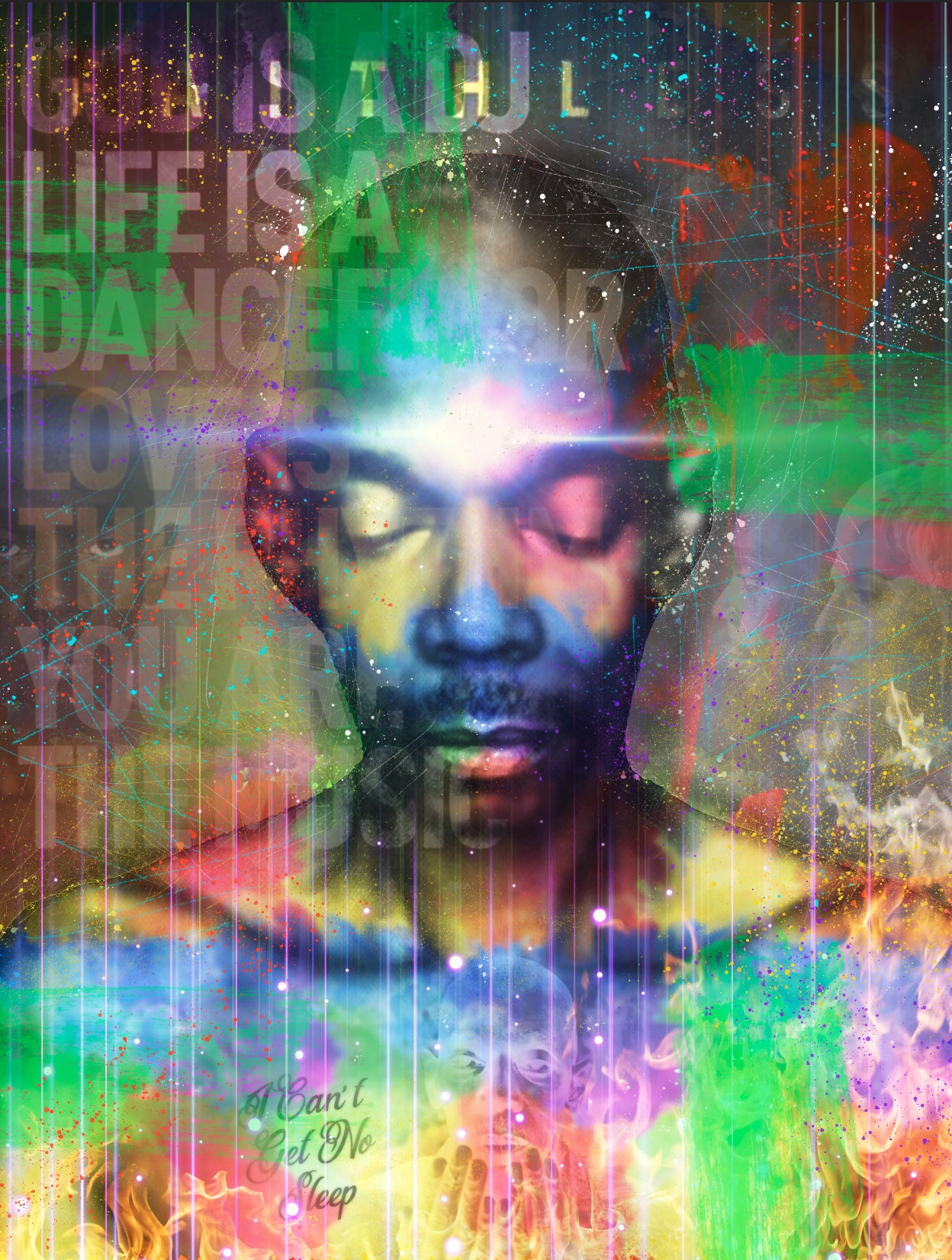 Neil Pengelly - 'This Is My Church'- Maxi Jazz  Framed Limited Edition Print