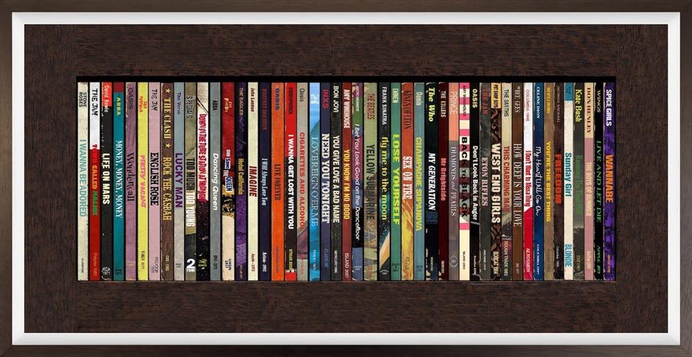 Linda Charles - 'Through The Decades - ReBooked' - Framed Original Artwork