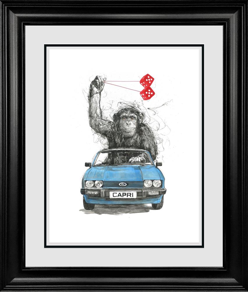 Scott Tetlow - 'Throw The Dice' - Framed Original Art