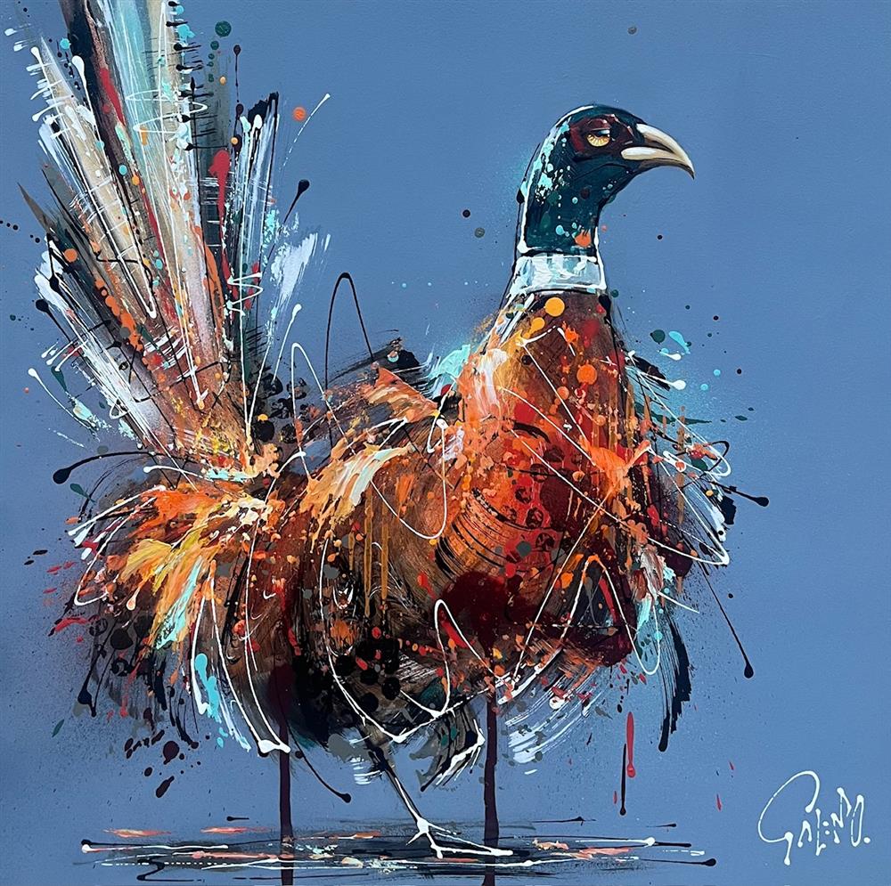 Joe Galindo - 'Thunder' - Framed Original Artwork