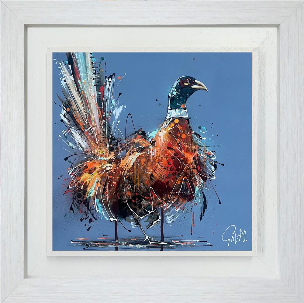 Joe Galindo - 'Thunder' - Framed Original Artwork