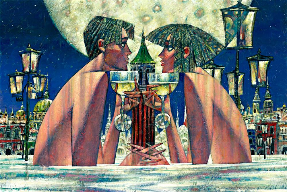 Andrei Protsouk - 'Tides Of Venice' - Framed Limited Edition