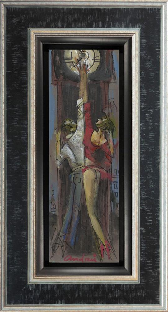 Andrei Protsouk - 'Time To Catch Up' - Framed Original Artwork