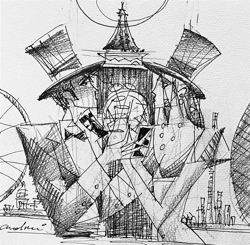 Andrei Protsouk - 'Timeless Moment - Study' - Framed Original Art