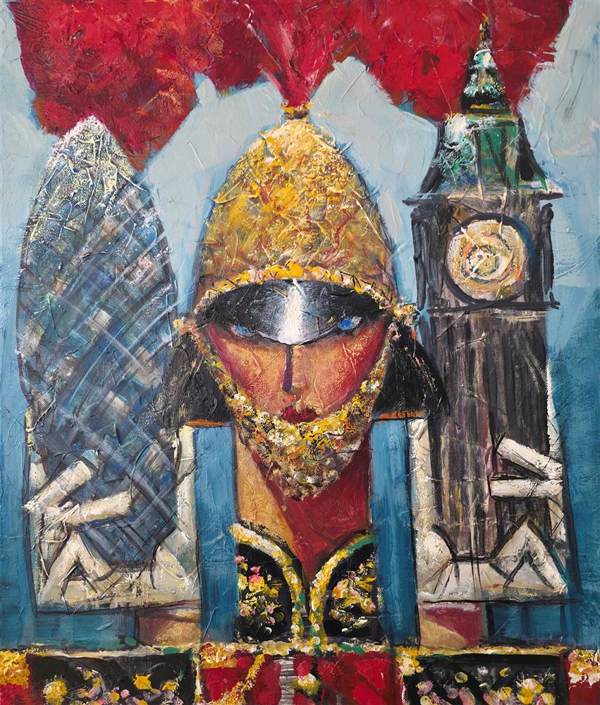 Andrei Protsouk - 'Time Is Money' - Framed Original Art