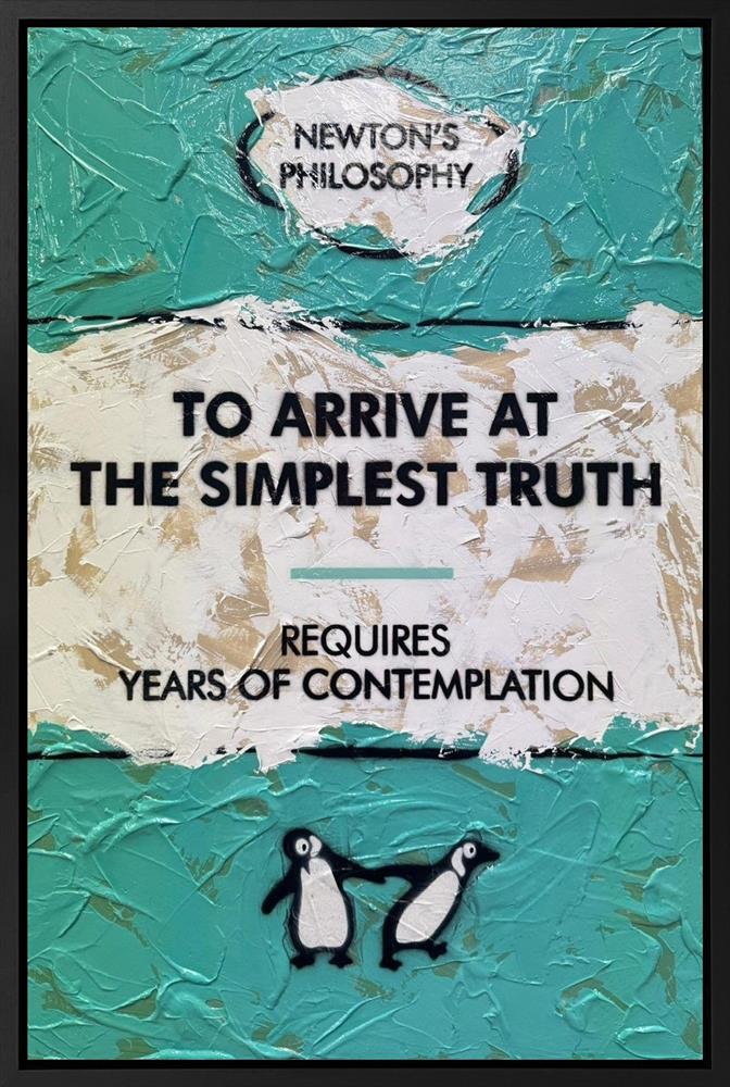 Hue Folk - 'To Arrive At The Simplest Truth' - Framed Original Artwork