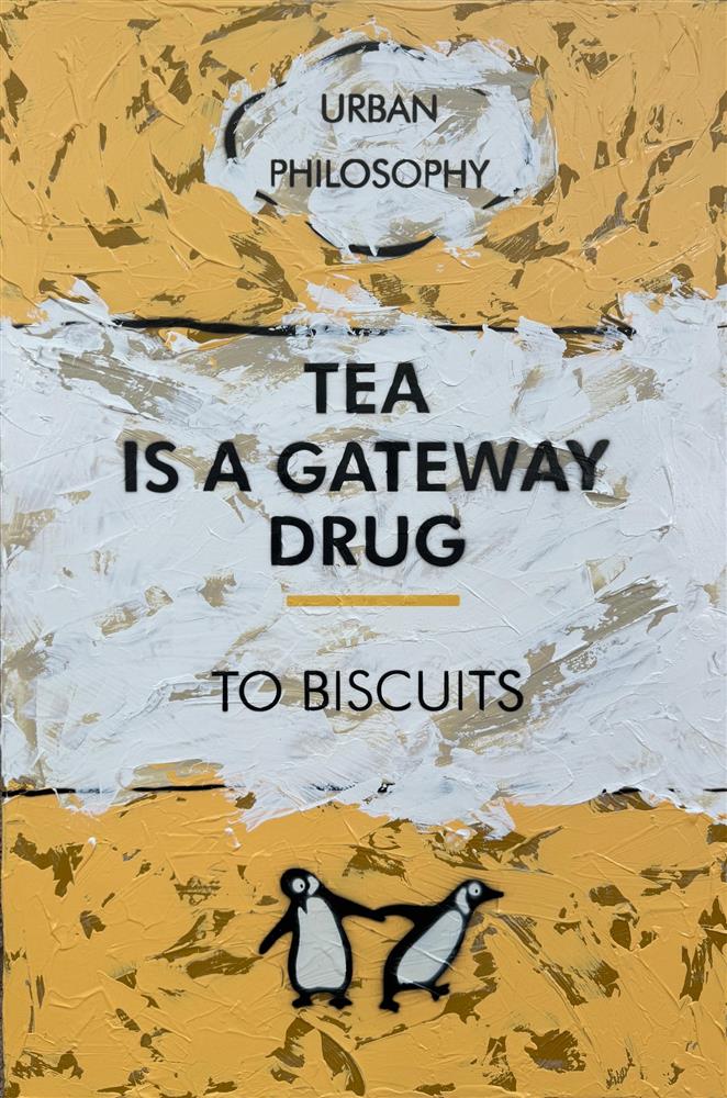 Hue Folk - 'To Biscuits' - Framed Original Art