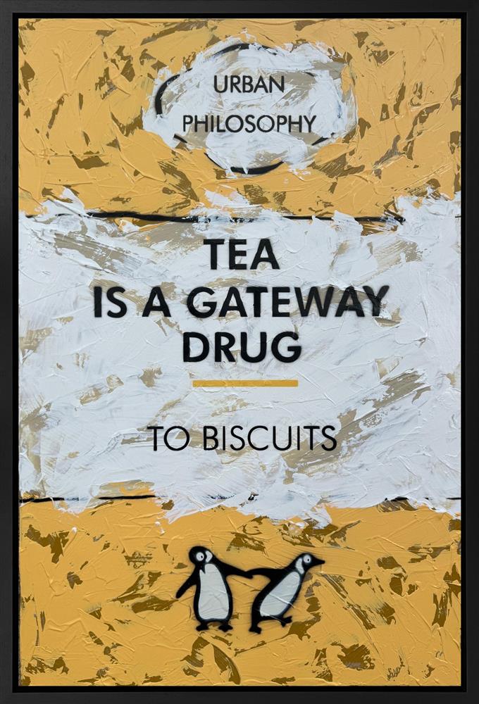 Hue Folk - 'To Biscuits' - Framed Original Art