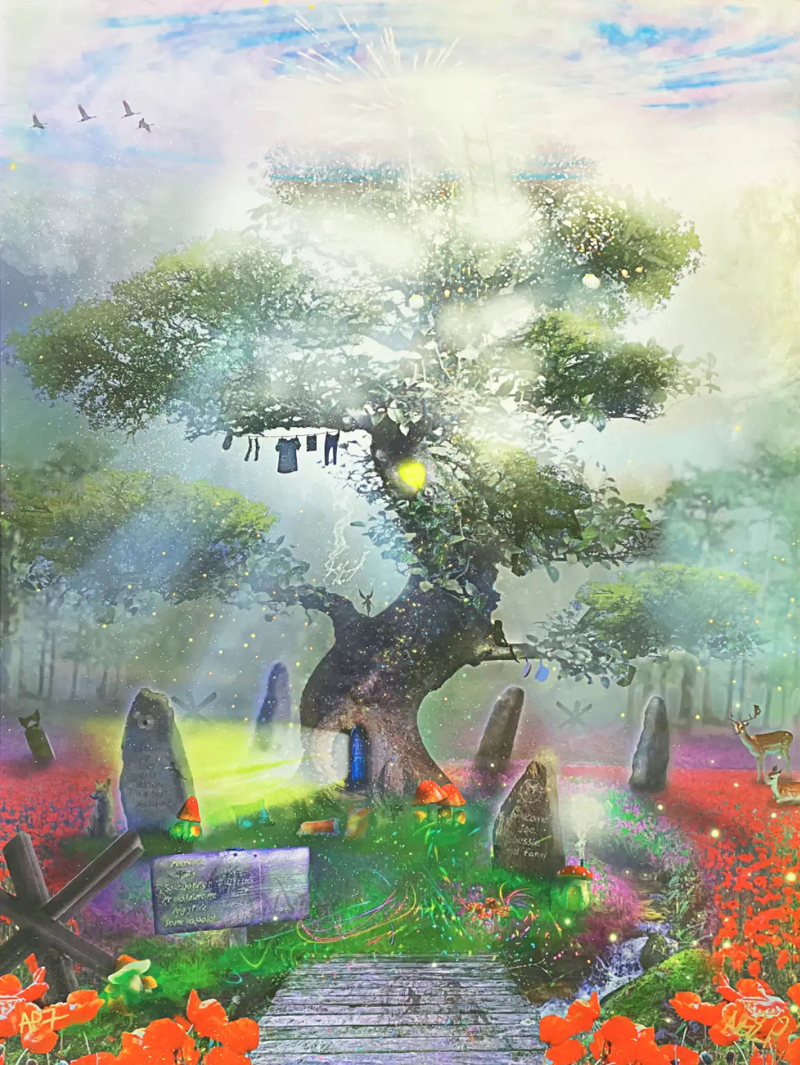 Neil Pengelly - 'The Land Of Dreams - The Faraway Tree' - Framed Limited Edition Print