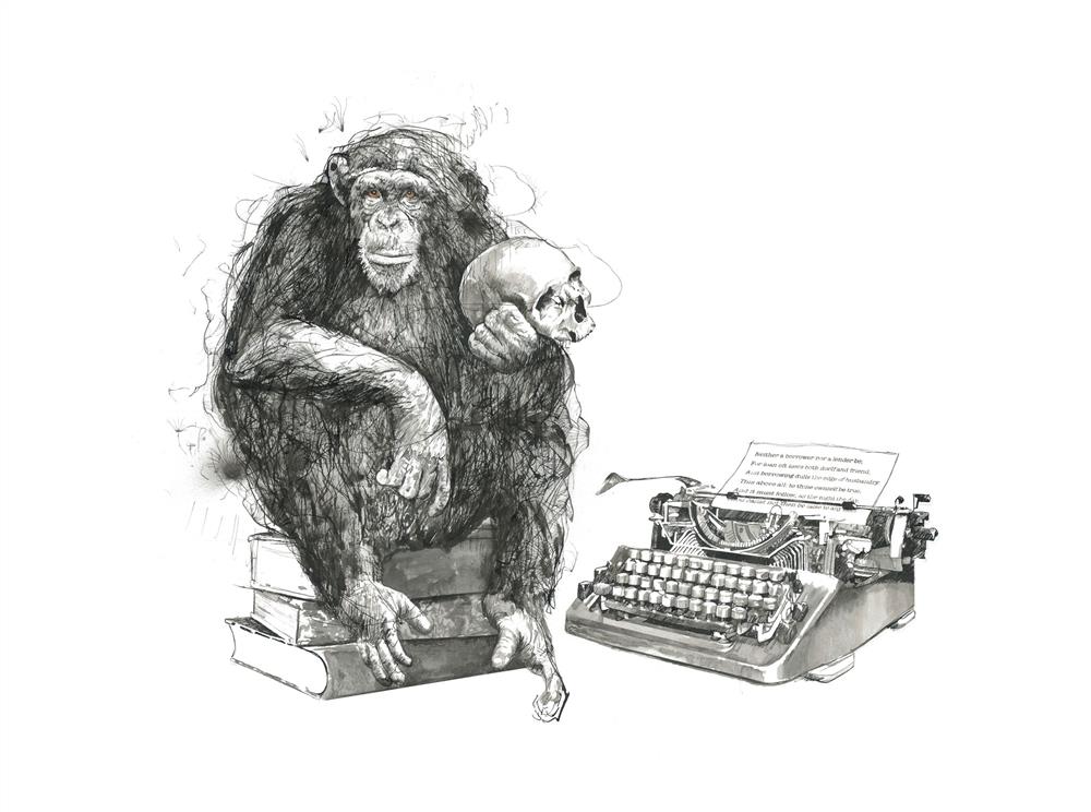 Scott Tetlow - 'To Thine Own Self Be True (The Nature Of Infinity' - Framed Original Art