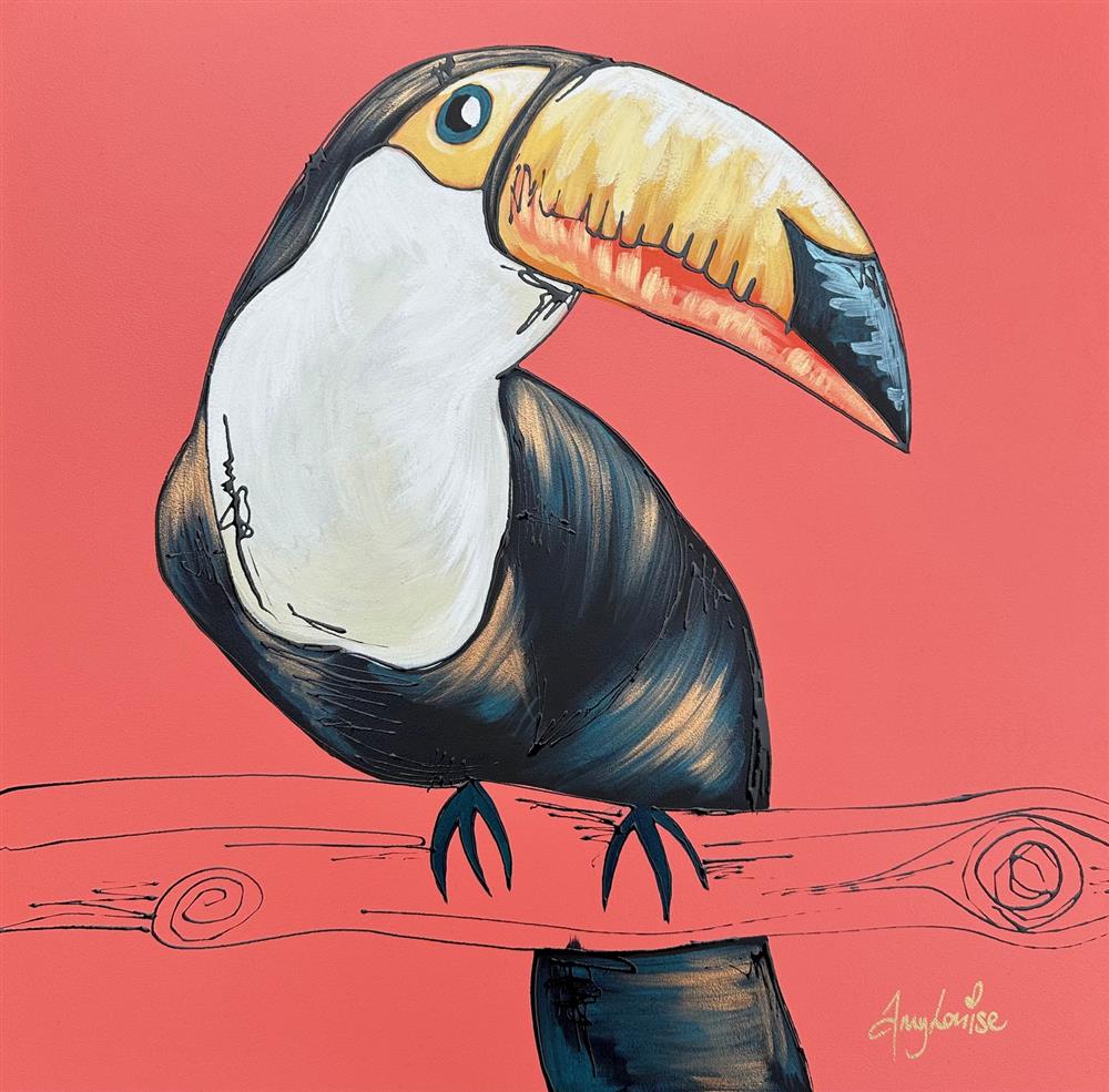 Amy Louise - 'Toco' - Framed Original Art