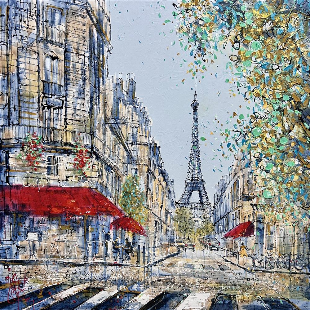 Nigel Cooke - 'Together In Paris' - Framed Original Artwork
