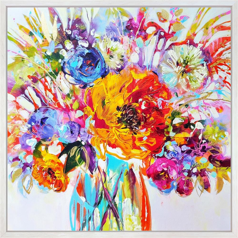 Anna Cher - 'Together We Are Whole' - Framed Original Artwork