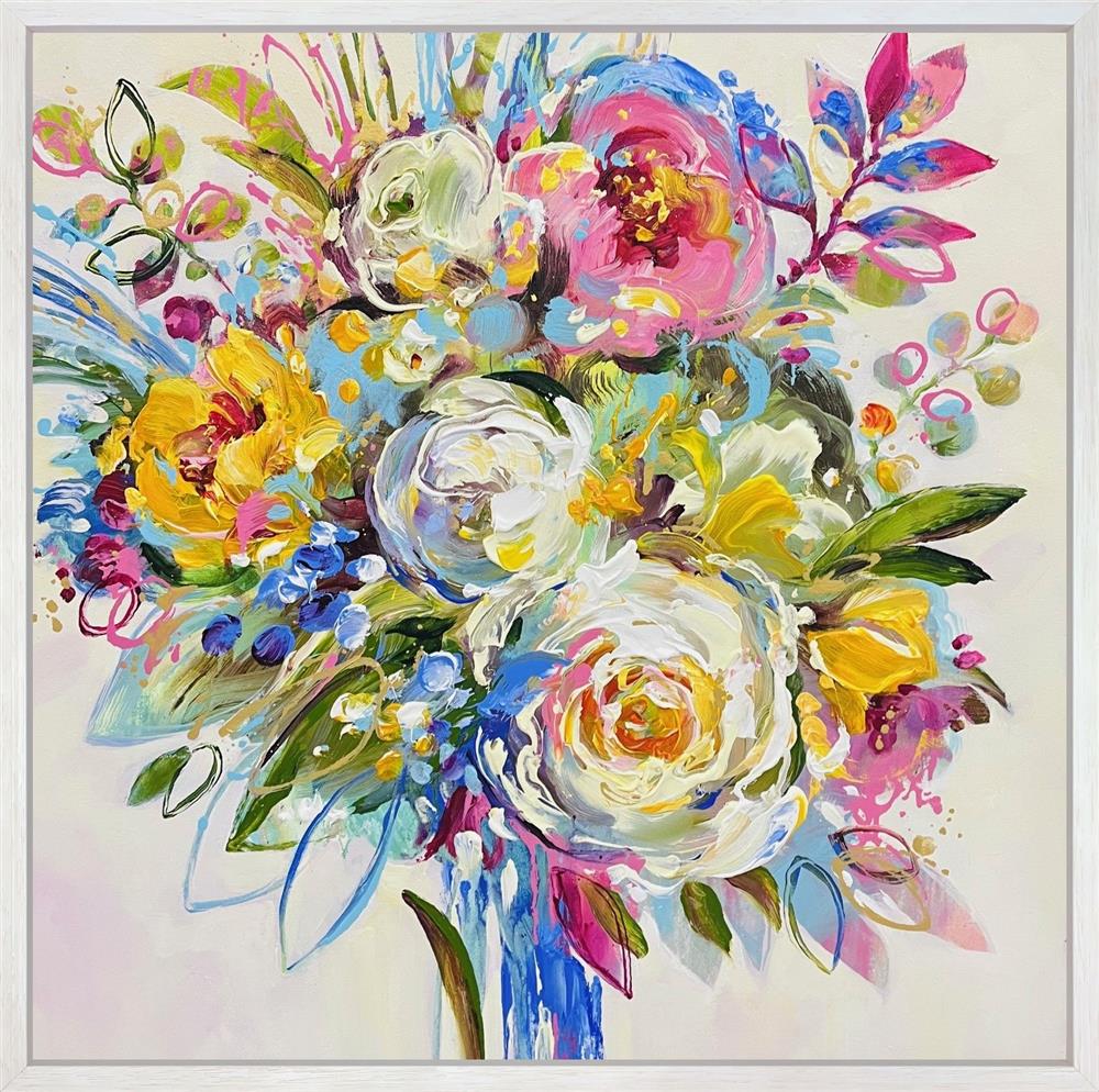 Anna Cher - 'Together We Are Whole' - Framed Original Artwork