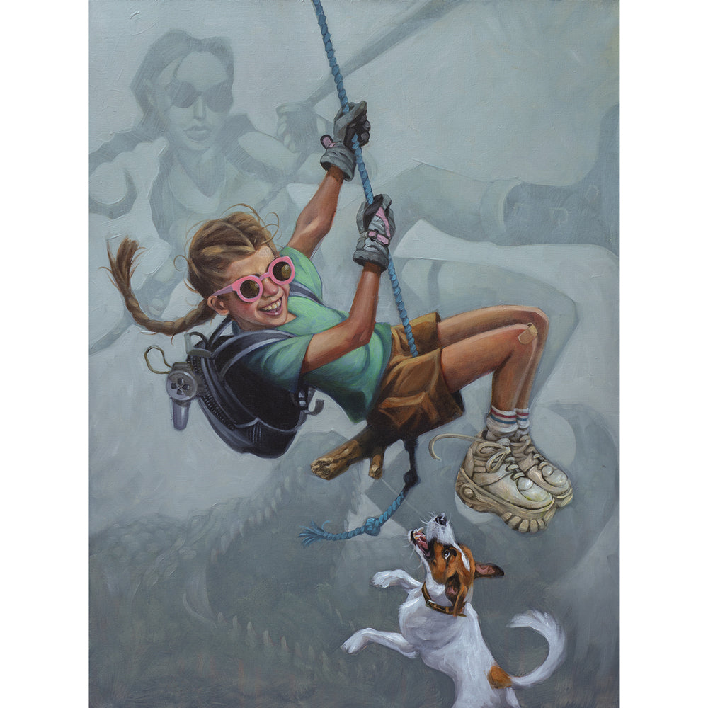 Craig Davison  - 'Tomb Me, Tomb You'- Framed Original Artwork