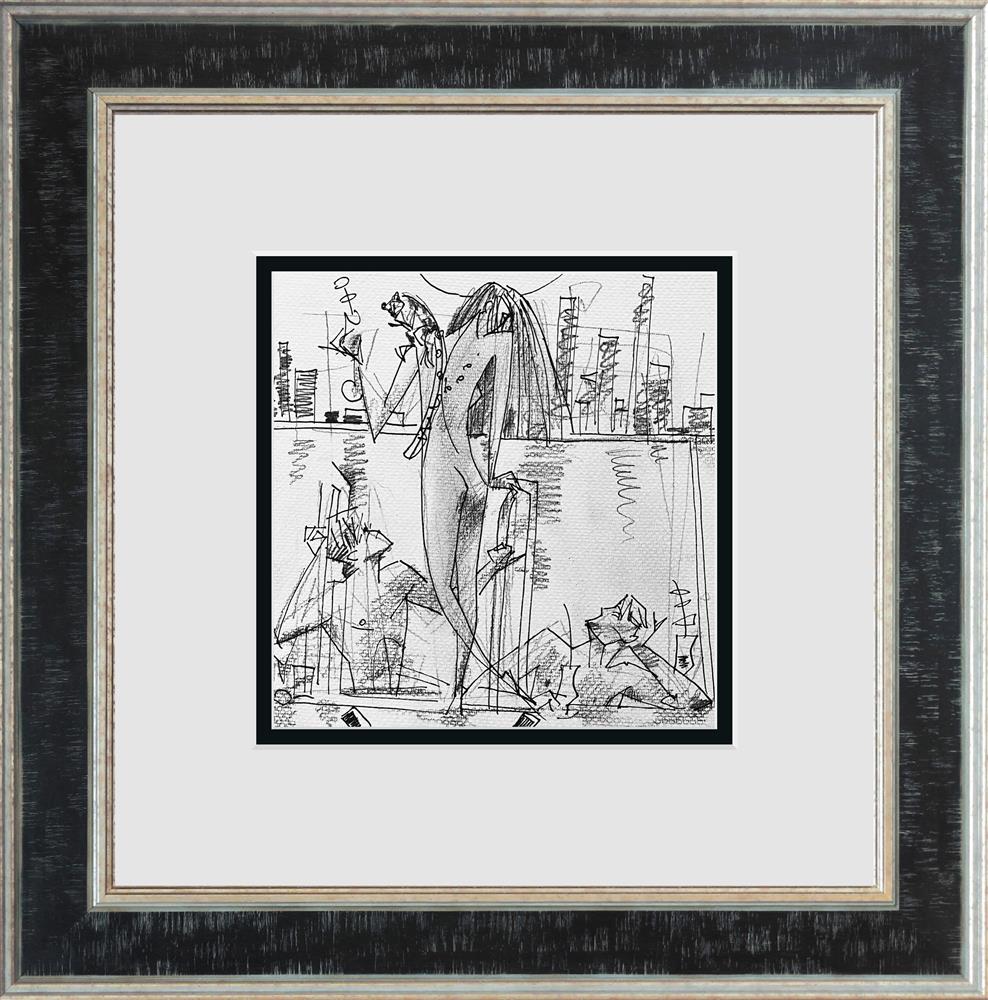 Andrei Protsouk - 'Top Room - Study' - Framed Original Art