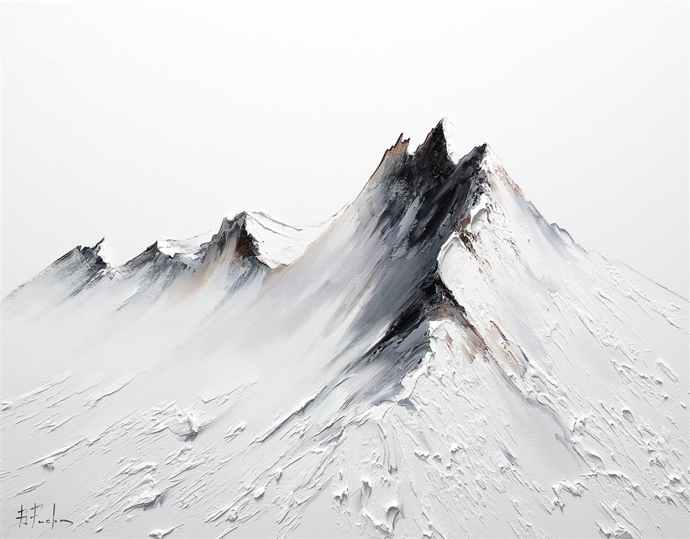 Bozhena Fuchs- 'Touch Of The Sky' - Framed Original Artwork