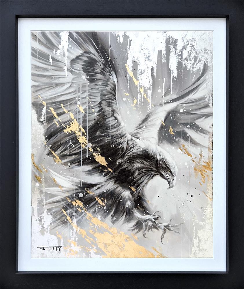 Ben Jeffery - 'Touchdown - Sea Eagle' - Framed Original Artwork