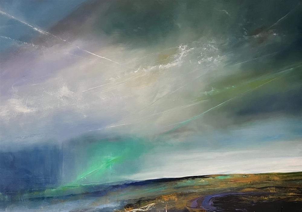 Joanna Taylor - 'Touching The Earth' - Framed Original Artwork